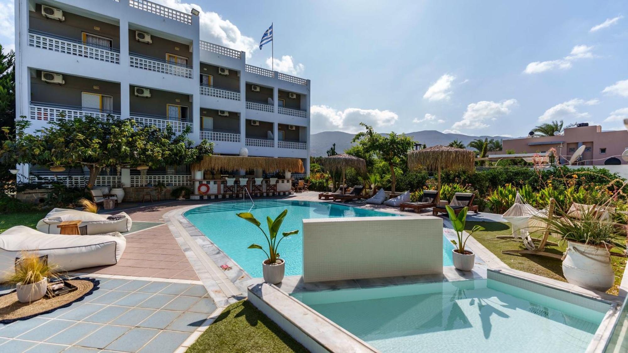 Ferienwohnung Stella Maria Malia Exterior foto